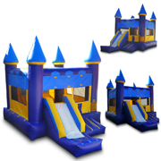 inflatable combo slide bouncer